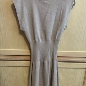 Zara Taupe Mini Dress